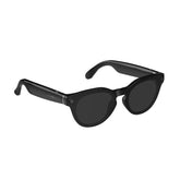 ENSOUL AI Glasses Round Edition in black with built-in HD camera and open-ear speakers for hands-free recording and smart assistant functions